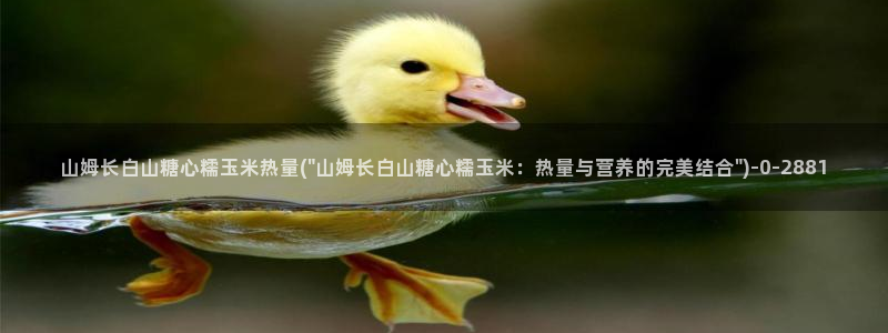 心糖vlog免费：山姆长白山糖心糯玉米热量(\