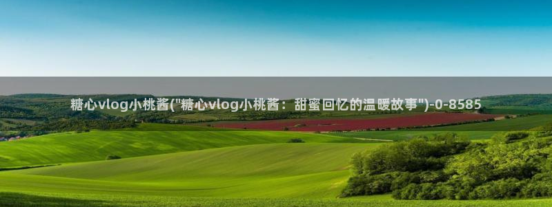 糖心vlog 免费观看完整版
